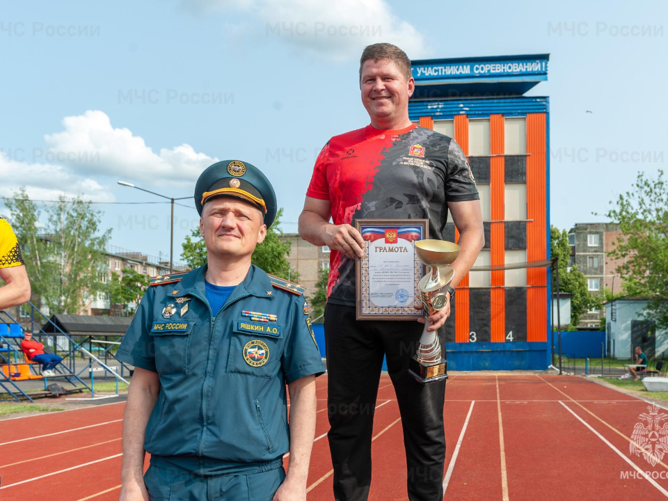 Команда МЧС Подмосковья выиграла чемпионат по пожарно-спасательному спорту в Брянске