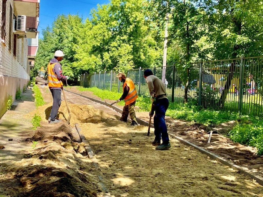 В Люберцах продолжили обустройство народных троп
