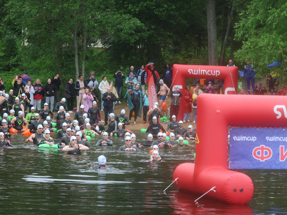 В Подмосковье прошел третий старт Кубка чемпионов Swimcup по плаванию на открытой воде