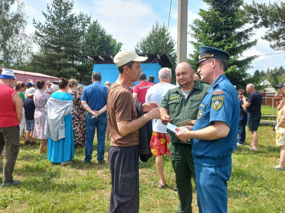 Жителей СНТ округа предупреждают об опасности пожаров в летний сезон