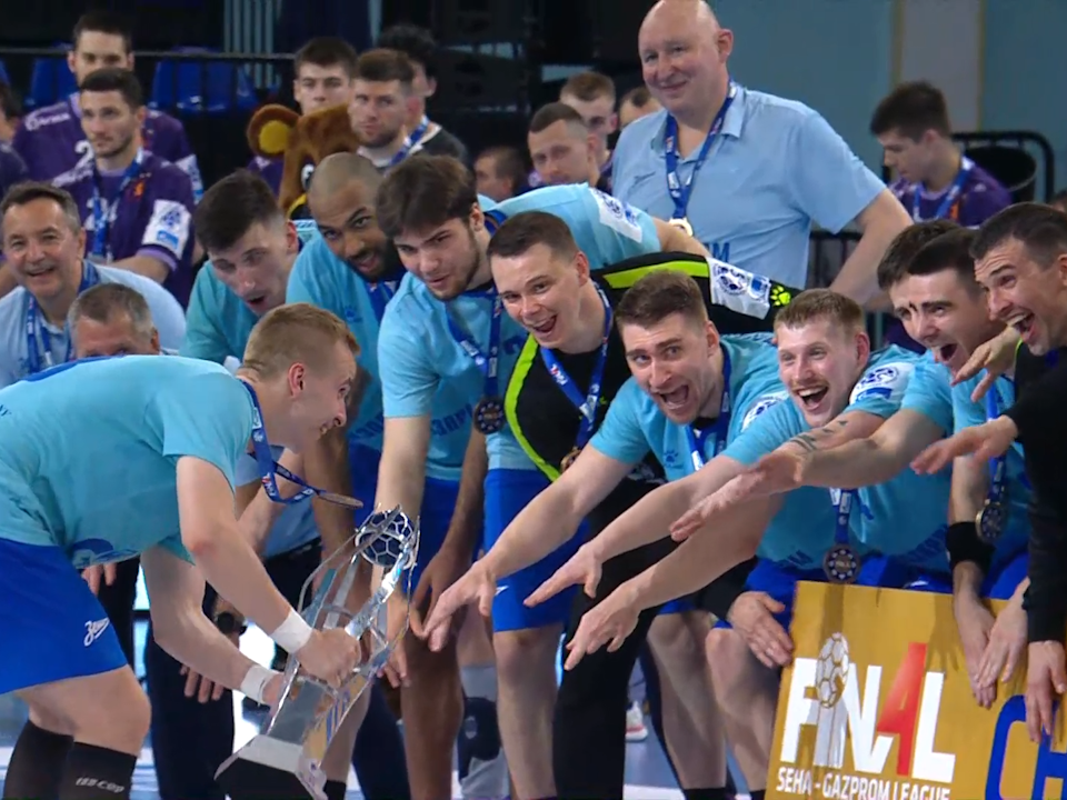 Гандболисты «Зенита» выиграли финал SEHA-Gazprom League в Чехове