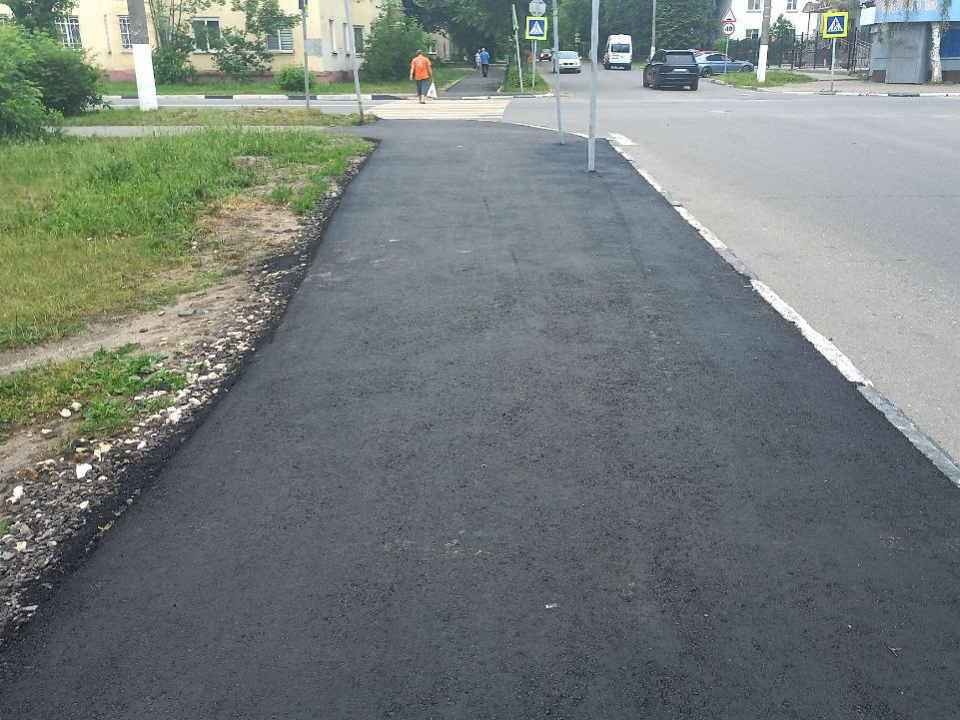 На улице Радио в Электростали планируют уложить новый асфальт