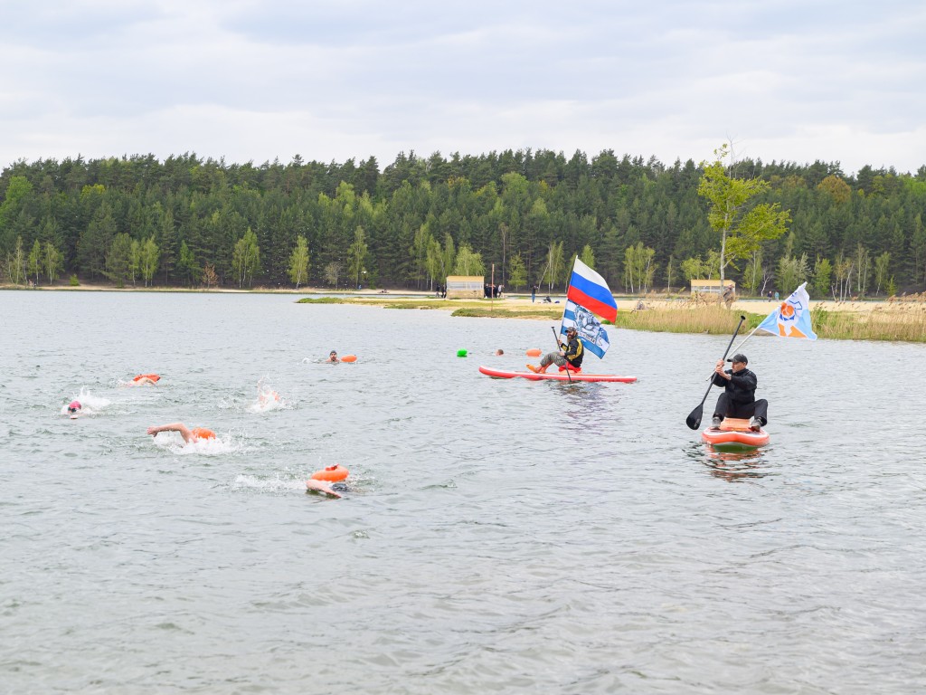 Первые соревнования на сапах прошли на лыткаринском карьере
