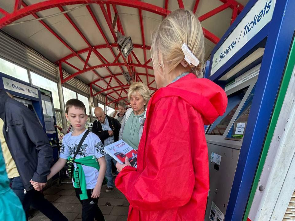 В Чехове провели рейд по безопасности на железнодорожной станции