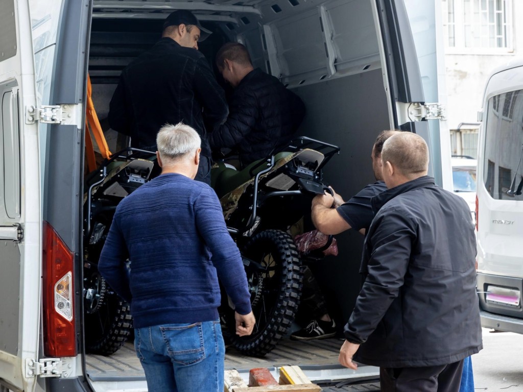 Мотоциклы, дроны, а также средства связи передали в зону СВО из Орехово-Зуева