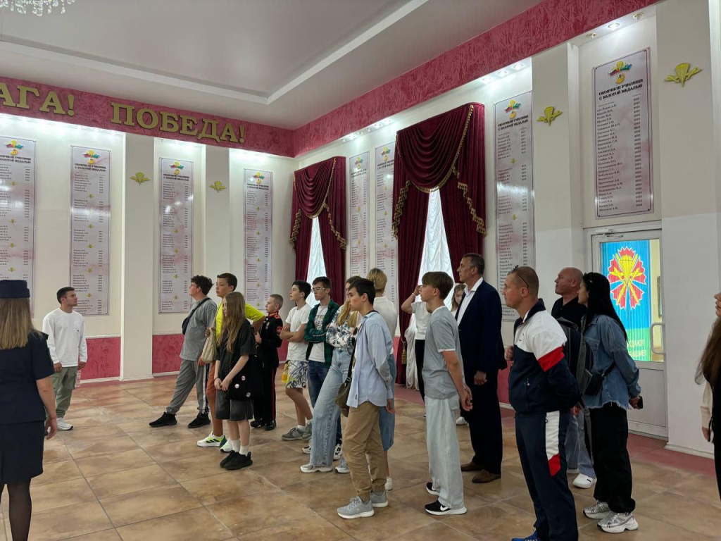 Ученики Орехово-Зуевской гимназии №15 посетили Рязанское училище ВДВ