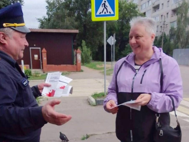 Пожарные жителям Пушкино разъяснили правила безопасности