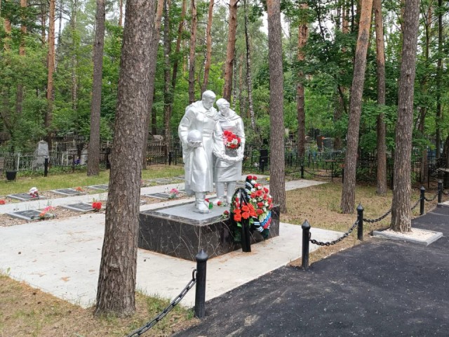 На кладбище в Шатуре восстановили пешеходные дорожки