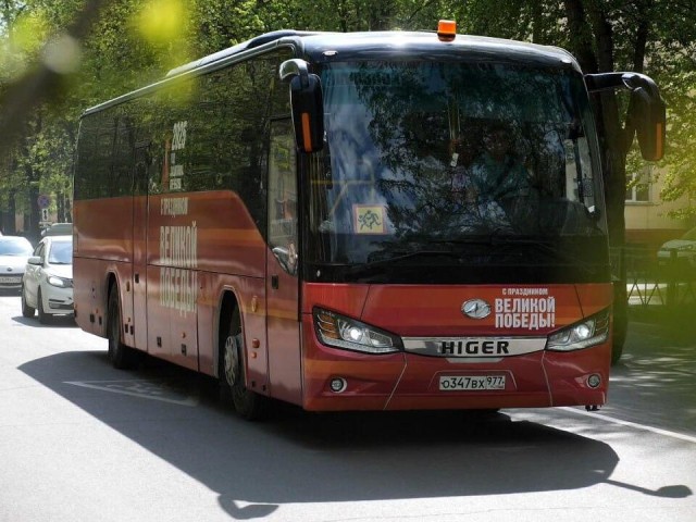 Жители Люберец проехали по местам воинской славы на «Автобусе Победы»