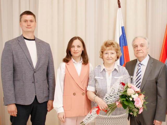 Золотой юбилей семьи Божковых отметили в Лобне