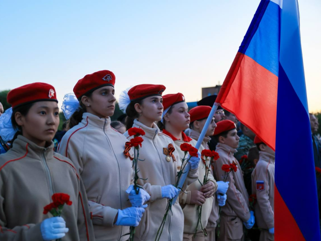 В Мытищах прошла акция «Свеча памяти» в день начала Великой Отечественной войны