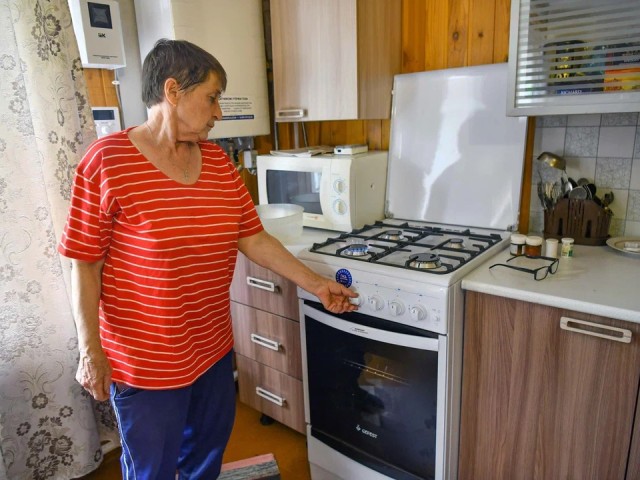 В Шатуре газифицировали дом погибшего бойца СВО