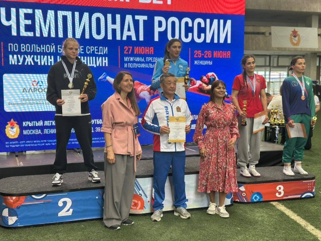 Спортсменка из Егорьевска завоевала серебряную медаль