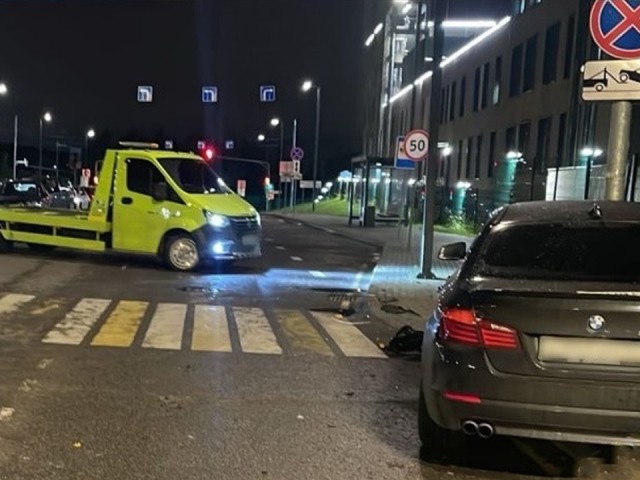 Госавтоинспекция устанавливает обстоятельства смертельного ДТП в Красногорске