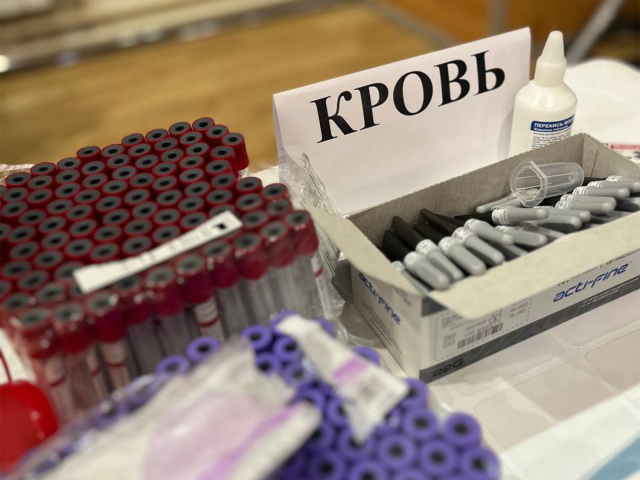 Зарайцы прошли диспансеризацию в парке