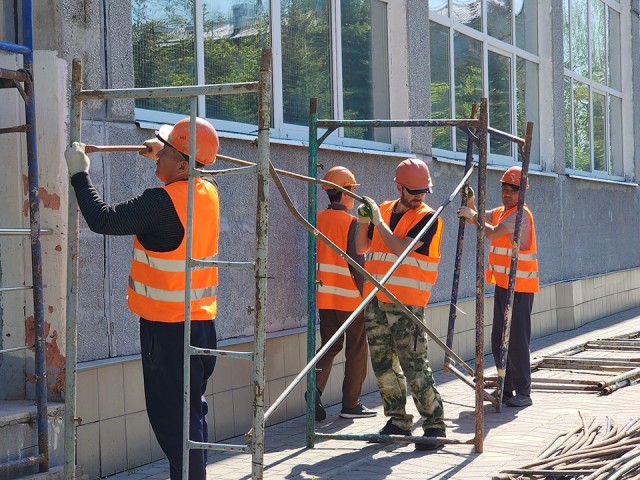 В Королеве проведут ремонт фасада дома на Тарасовской улице до 1 июля