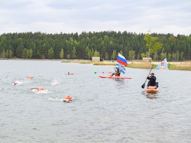 Первые соревнования на сапах прошли на лыткаринском карьере