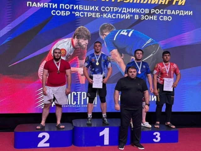Домодедовский борец завоевал золото на Первенстве России