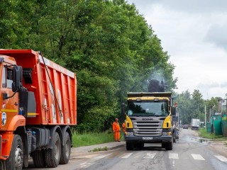 В Подольске стартовали масштабные дорожные работы на двух участках