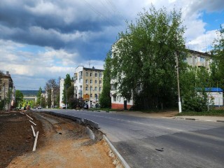 Тротуар и парковки восстановят на Садовой после прокладки сети