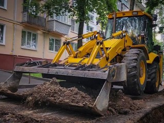 Реконструкцию двора на Советской улице начали в Бронницах