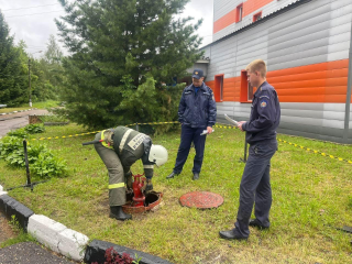 В Можайском техникуме успешно прошел демонстрационный экзамен для будущих пожарных