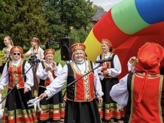 Сразу два праздника отметили жители деревни Никулино на территории Спасского храма