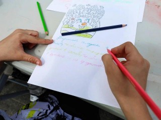 Спасибо тебе, солдат: мытищинцы написали письма и отправили их на передовую