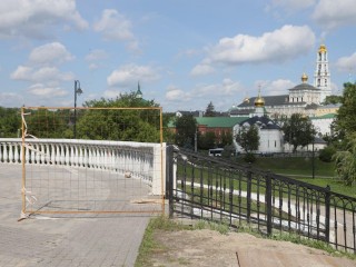 Главную смотровую площадку Сергиева Посада отремонтируют за неделю