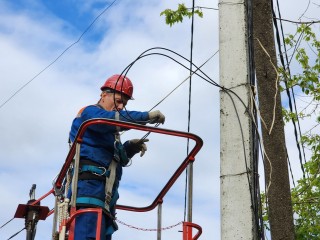 В деревне Новоселки восстановили электроснабжение