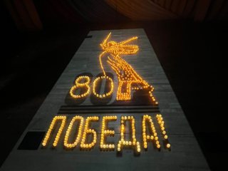 В Калининце зажгли «Свечу памяти» в память о павших на фронтах войны