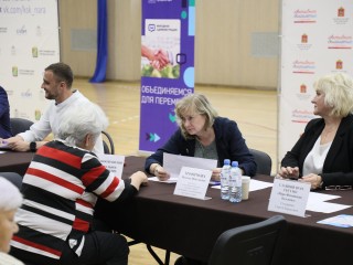 В Наро-Фоминске состоялся выездной прием граждан, организованный  для участников программы «Активное долголетие»