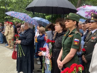 Память погибших в годы Великой Отечественной войны почтили минутой молчания во Власихе
