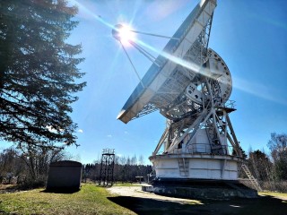 Делегация космонавтов посетила Пущинскую радиоастрономическую обсерваторию