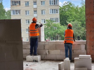 В Солнечногорске построили треть нового корпуса гимназии №6