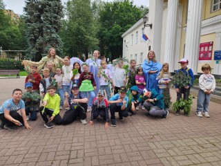 На подиум в Красноармейске вышли Королева вьюнов, ниндзя и Лесные ангелы