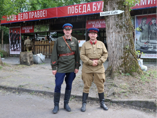 Реконструкторы Коломенского завода воссоздали оборону Брестской крепости