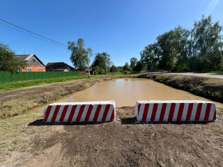 Пожарный водоем в Перещапове стал чище