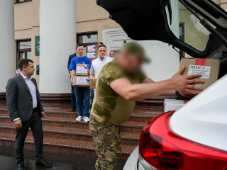 Из Ленинского округа в зону СВО с гумгрузом отправились «птички»