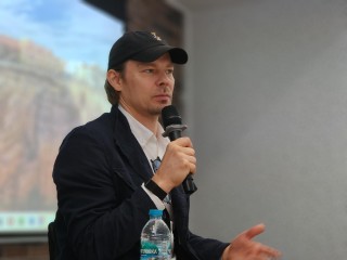 Известный московский продюсер выступил перед черноголовскими школьниками