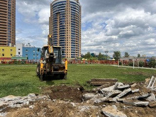 В Реутове отремонтируют стадион у гимназии на Некрасова