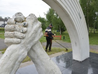 Сквер Дружбы в Лотошине готовят к обновлению