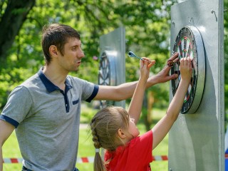 В парках Видного можно зарядиться летней энергией