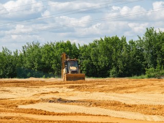 В Лыткарине приступили к строительству футбольного поля