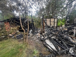 Семейная пара погибла на пожаре в Волоколамске