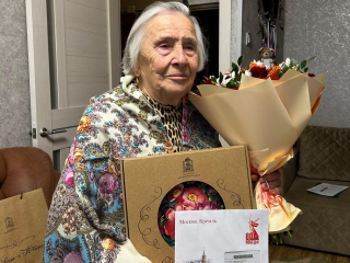 Ветеран войны из Наро-Фоминска отметила 90-летний юбилей