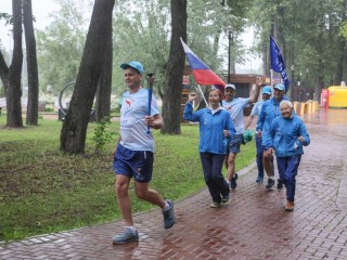 Участники международной факельной эстафеты добрались до Сергиева Посада