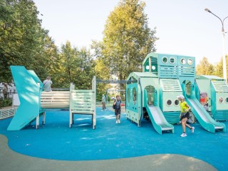 Игровые площадки в Кашире приобретут современный вид