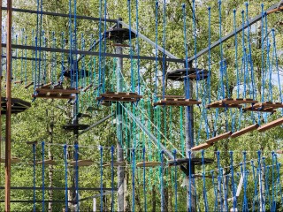 В Лобне готовят к открытию новый веревочный «Панда Парк»