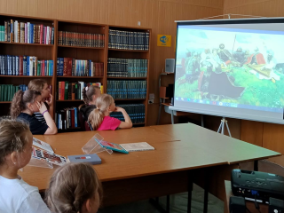 Малинские школьники открыли для себя мир богатырей